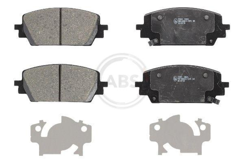 A.B.S. Bremsbelagsatz, Scheibenbremse 35383