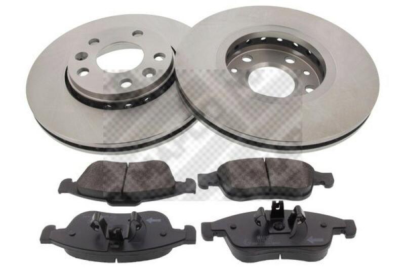 MAPCO Brake Set, disc brakes