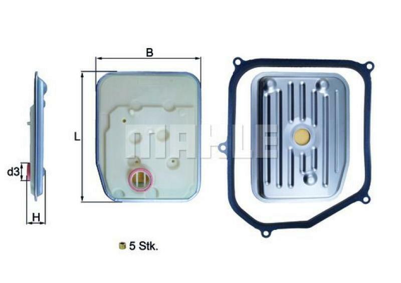 MAHLE Hydraulikfilter, Automatikgetriebe