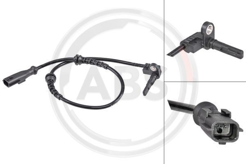 Sensor, wheel speed