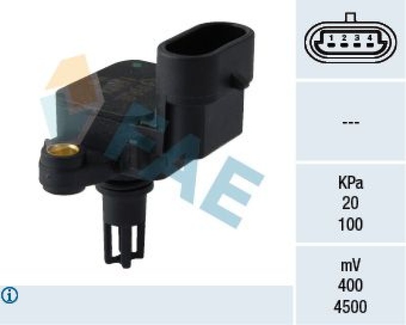 FAE Sensor, intake manifold pressure