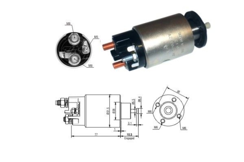 ERA Magnetschalter für Starter / Anlasser