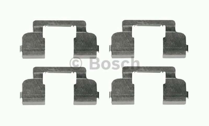 BOSCH Accessory Kit, disc brake pads