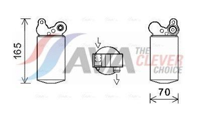 AVA QUALITY COOLING Trockner, Klimaanlage