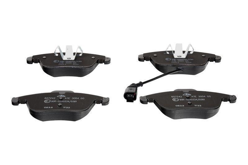 2x ATE Bremsscheibe Ø312mm + Beläge vorne passend für u.a. VW TIGUAN 5N 2.0 TDI
