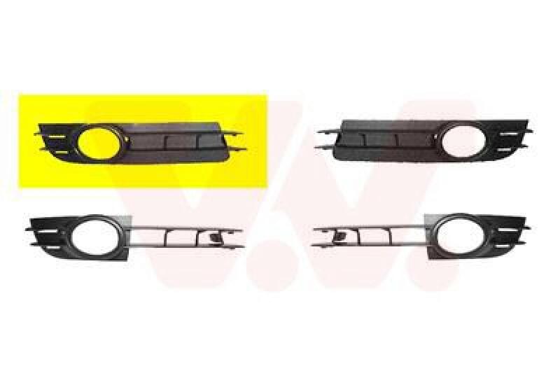 VAN WEZEL Ventilation Grille, bumper