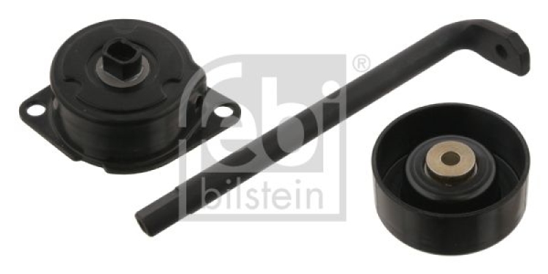 FEBI BILSTEIN Belt Tensioner, v-ribbed belt