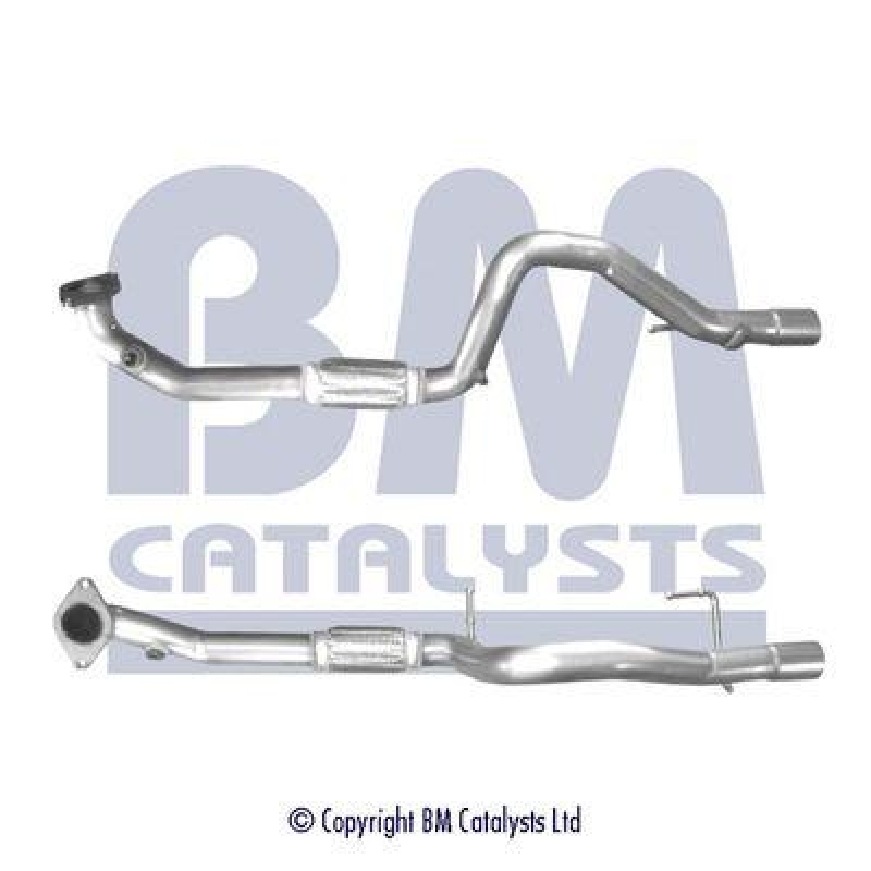BM Catalysts Abgasrohr mitte passend f&uuml;r Fiat 500x 1.4 Jeep Renegade SUV 4x4