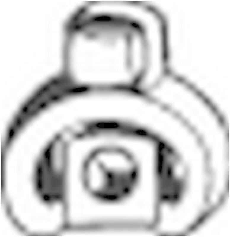 BOSAL Rubber Strip, exhaust system