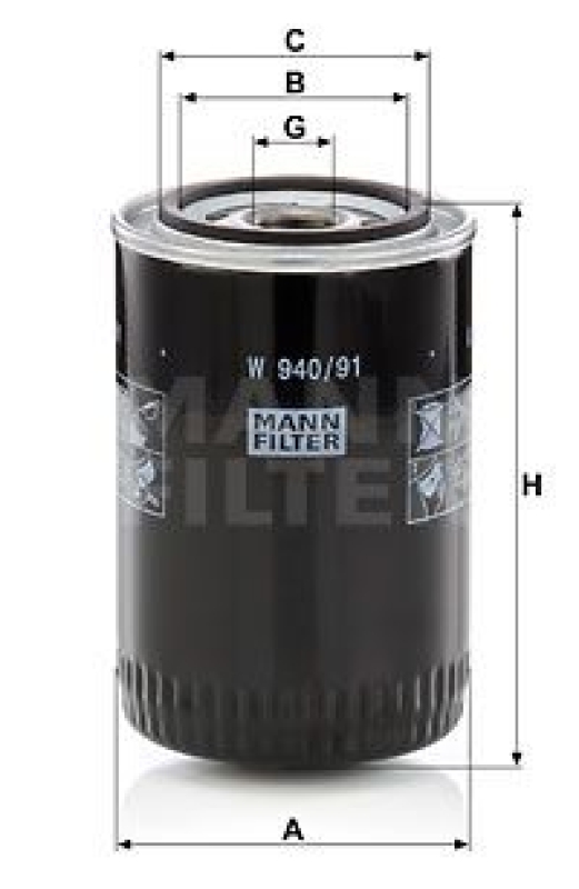 MANN-FILTER Oil Filter