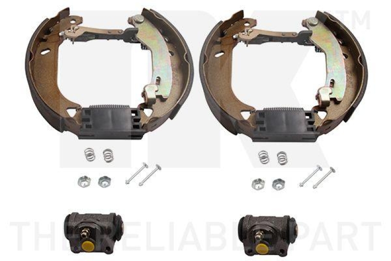 Brake Set, drum brakes
