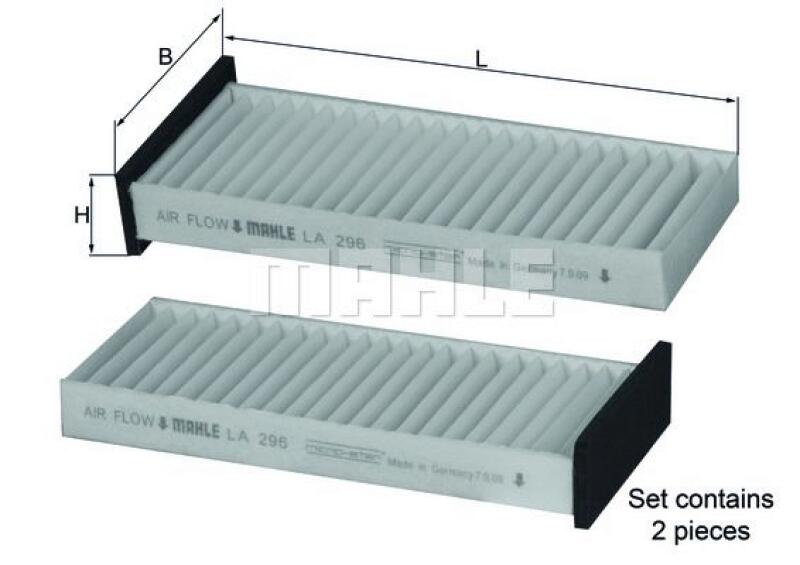 MAHLE Filter, interior air