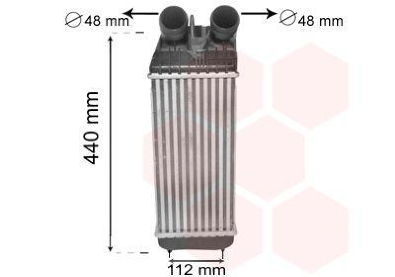 VAN WEZEL Ladeluftk&uuml;hler