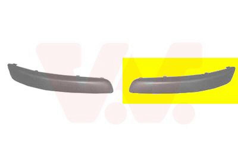 VAN WEZEL Trim/Protective Strip, bumper ** Equipart **