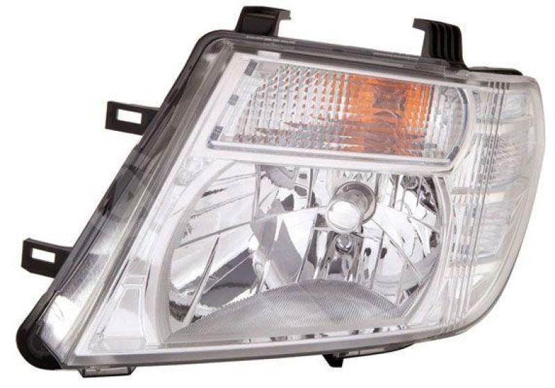 1x Alkar Hauptscheinwerfer H4 Links passend für Nissan Navara 3 BJ bis 1...
