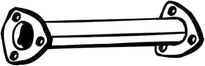 BOSAL Abgasrohr 741-003
