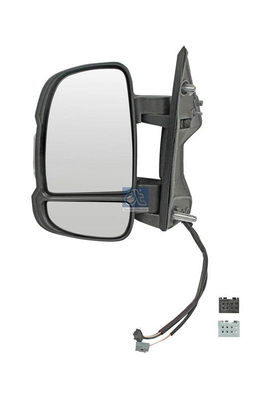 DT Spare Parts Exterior Mirror, driver cab