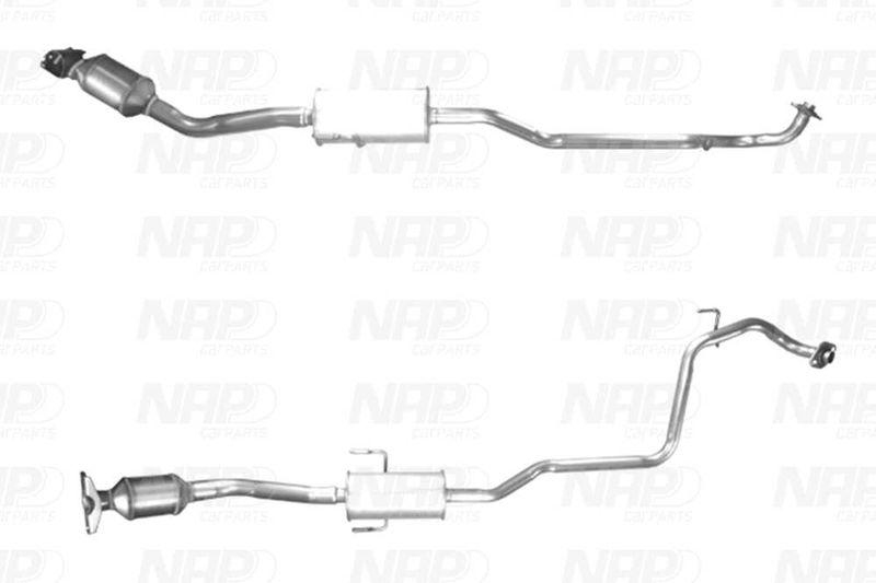 NAP carPARTS Katalysator