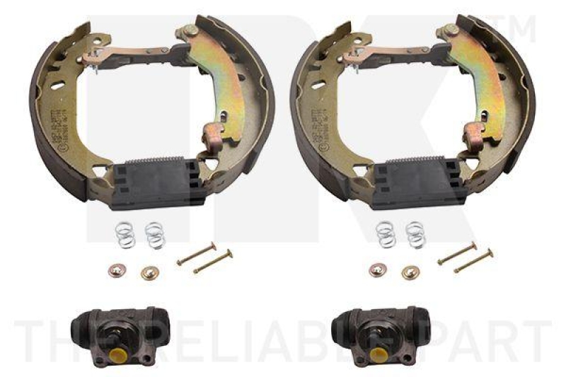 Brake Set, drum brakes
