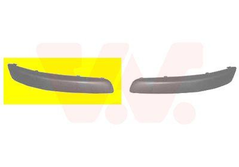 VAN WEZEL Trim/Protective Strip, bumper ** Equipart **