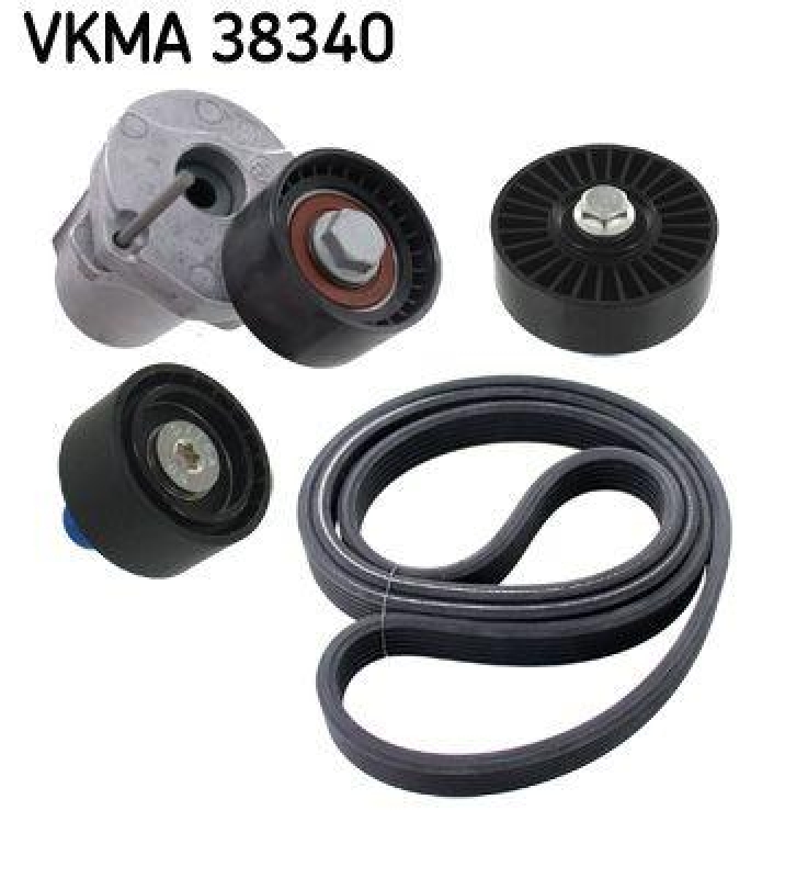 SKF V-Ribbed Belt Set
