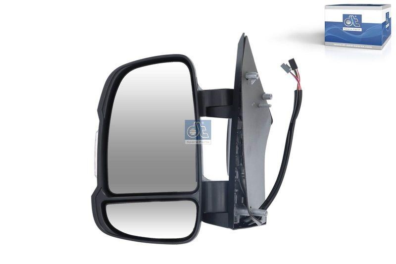 DT Spare Parts Exterior Mirror, driver cab