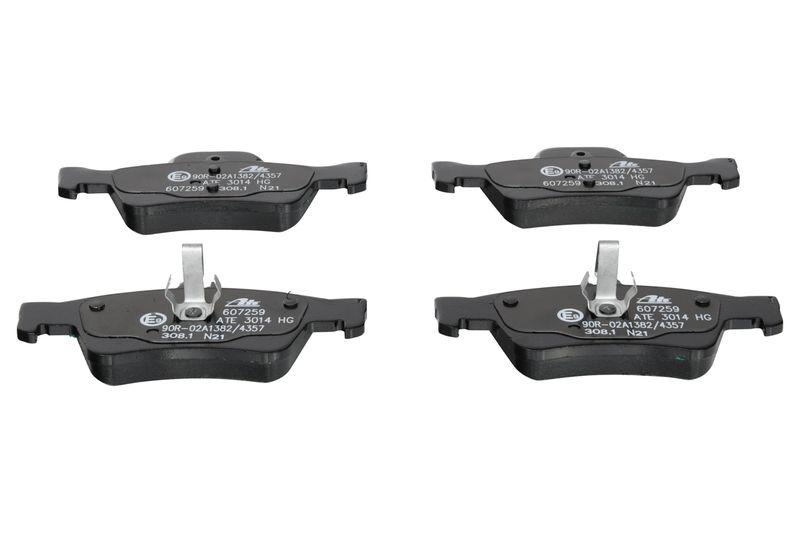 2x ATE Bremsscheibe &Oslash;300mm + Bel&auml;ge Hinten passend f&uuml;r MERCE...