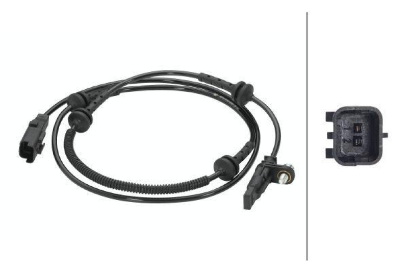 HELLA Sensor, wheel speed