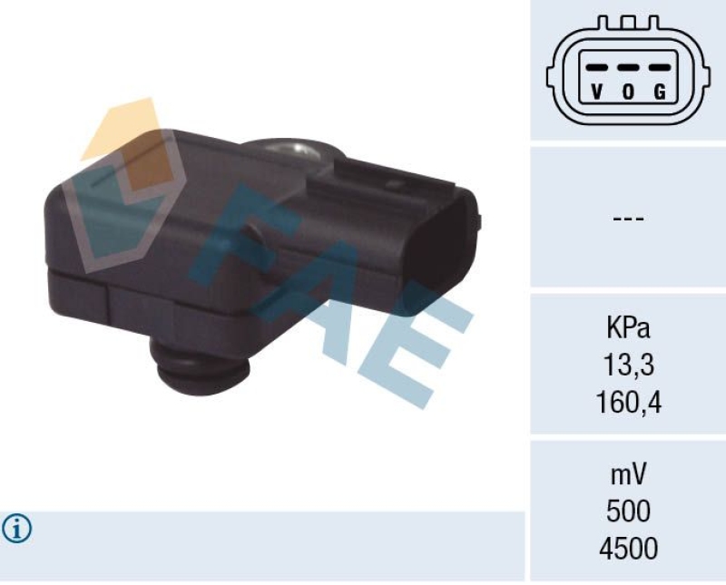 FAE Sensor, intake manifold pressure