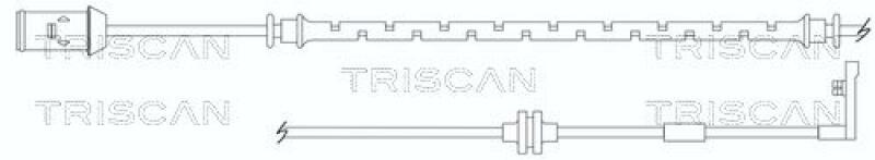 TRISCAN Warning Contact, brake pad wear