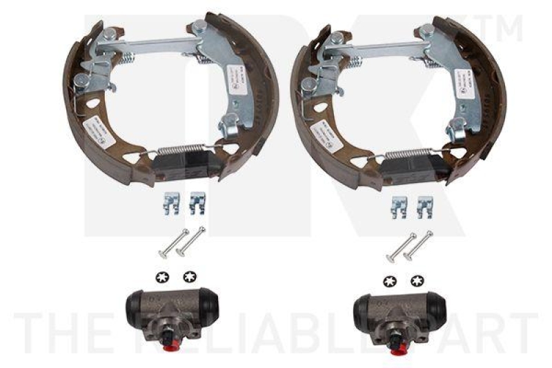 Brake Set, drum brakes