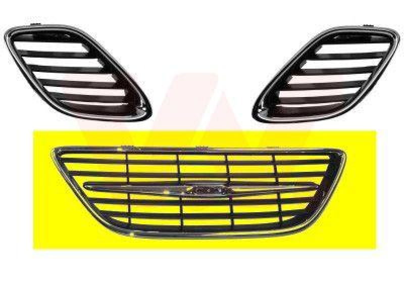 VAN WEZEL Radiator Grille