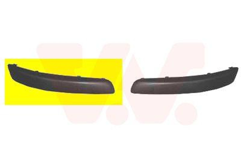 VAN WEZEL Trim/Protective Strip, bumper ** Equipart **