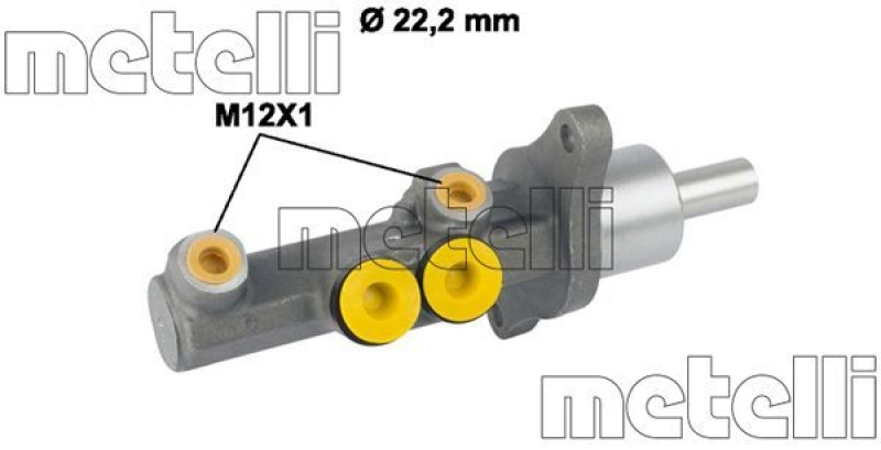 METELLI Brake Master Cylinder