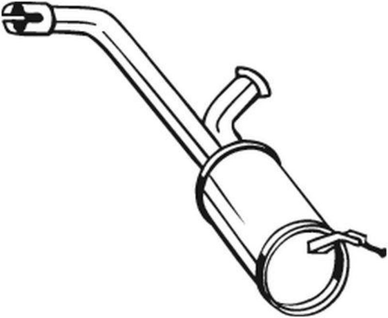 BOSAL Mittelschalld&auml;mpfer