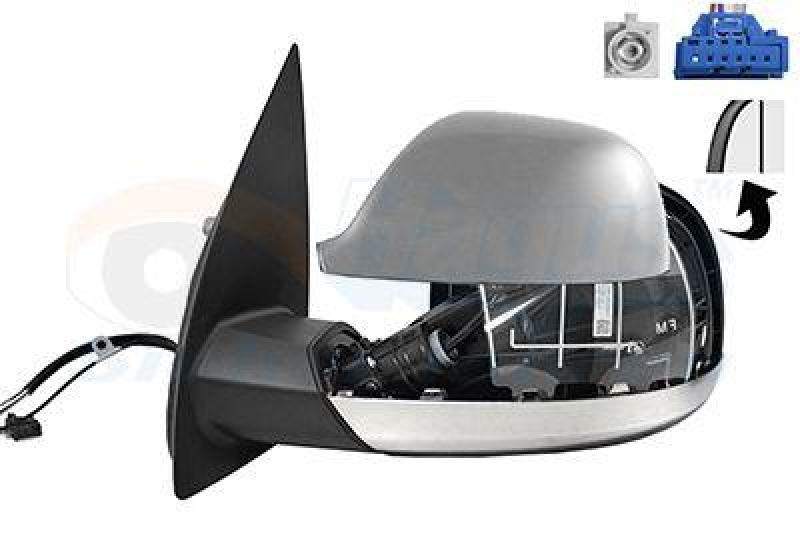 VAN WEZEL Outside Mirror * HAGUS *