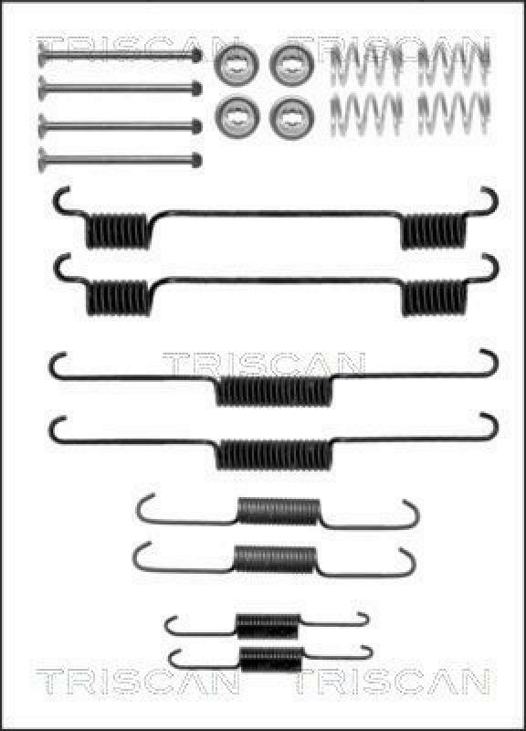 TRISCAN Accessory Kit, brake shoes