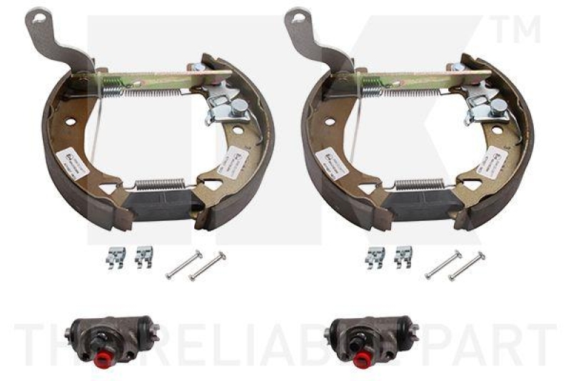 Brake Set, drum brakes