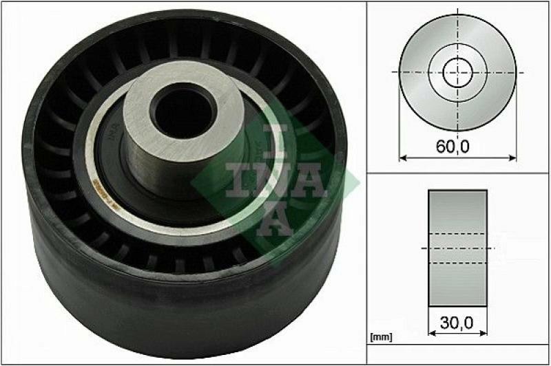 INA Deflection/Guide Pulley, timing belt