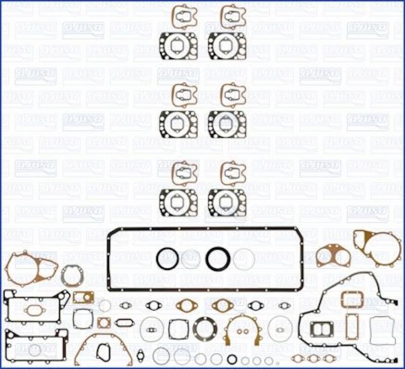 AJUSA Full Gasket Set, engine MULTILAYER STEEL