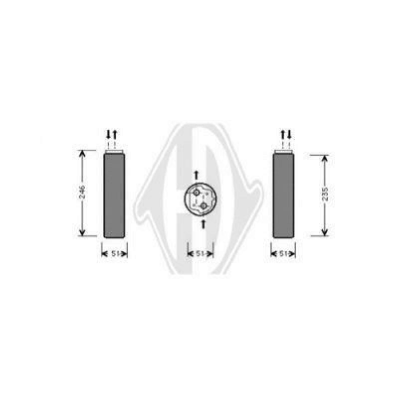 DIEDERICHS Dryer, air conditioning
