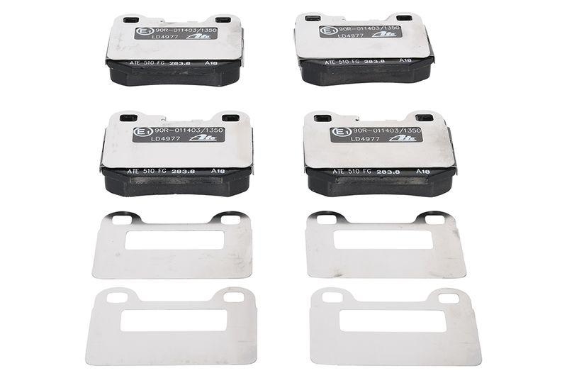 ATE Bremsscheiben 331mm + Ceramic Bremsbel&auml;ge Hinten passend f&uuml;r Me...