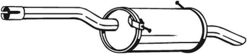 BOSAL Endschalld&auml;mpfer