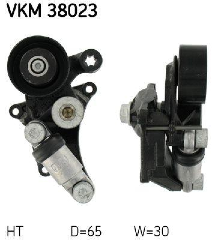 SKF Riemenspanner, Keilrippenriemen