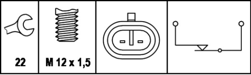 HELLA Switch, reverse light