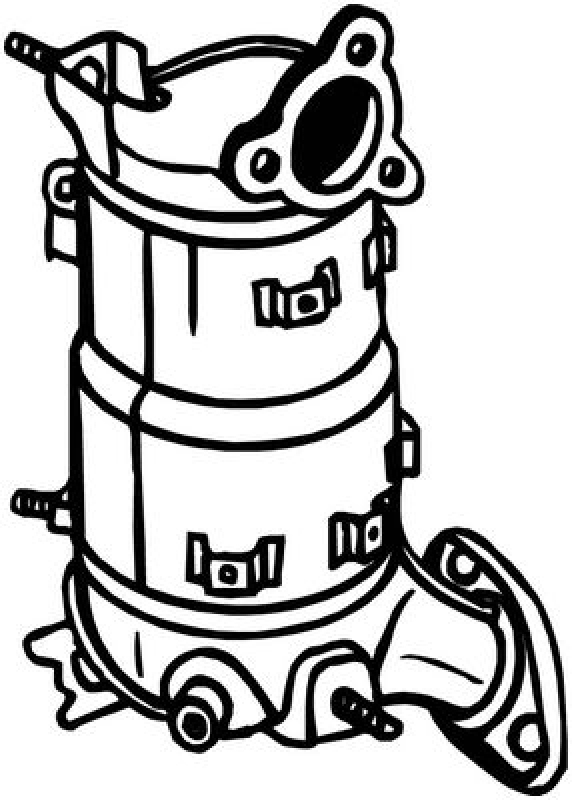 BOSAL Ru&szlig;-/Partikelfilter, Abgasanlage