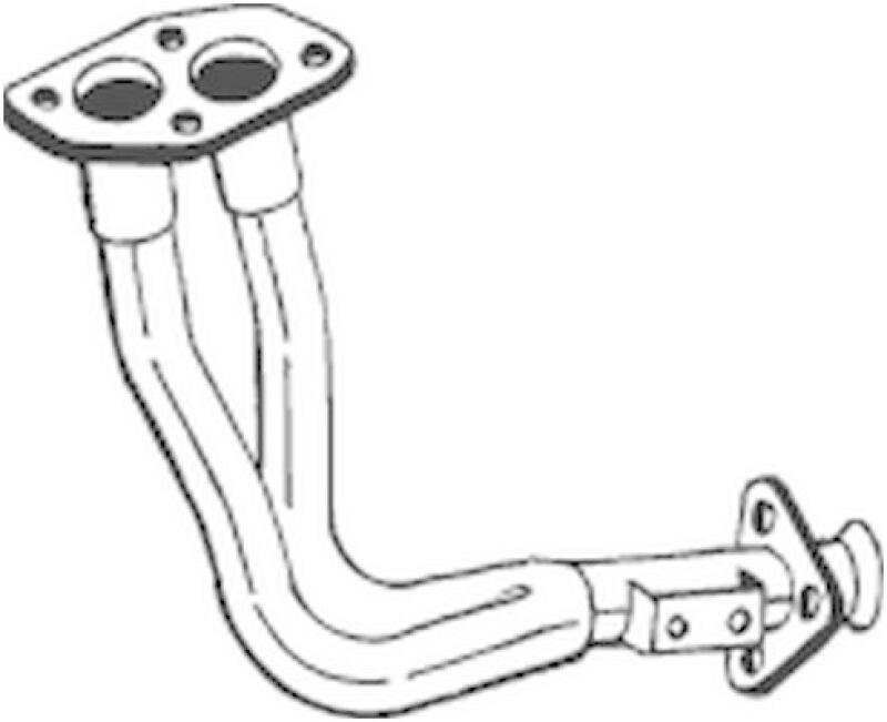 BOSAL Abgasrohr 741-059