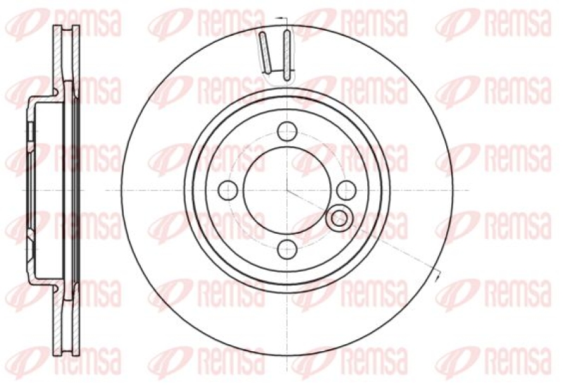 2x KAWE Brake Disc