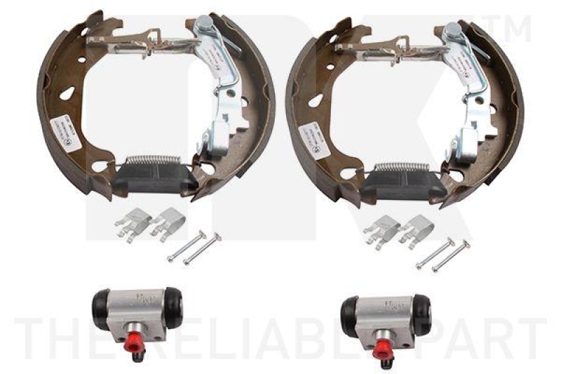 Brake Set, drum brakes