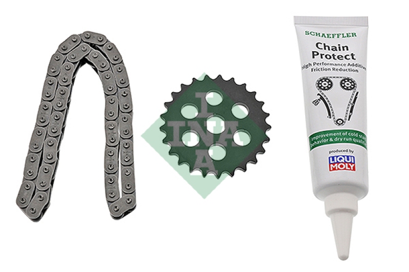 INA Chain Set, oil pump drive